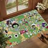 Cartoon Funny Keroro Gunsou Frog Kitchen Mat Kids Room Bedroom Decoration Balcony Anti-Slip Doormat Living Room Alfombra