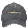 Funny Film Rugrated Character Headshots Line Up Casual Baseball Cap Summer Trucker Hat Snapback Cap Unisex Retro Baseball Caps