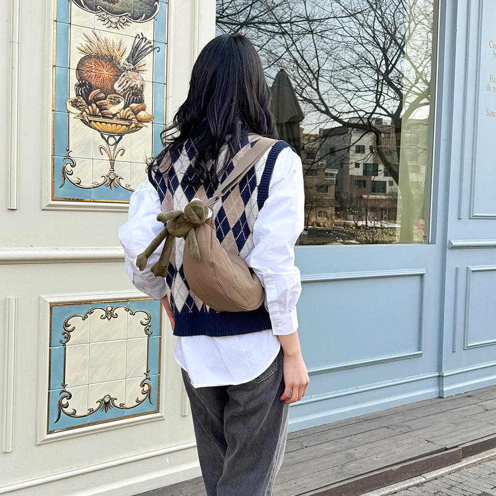 YEIN YIC_0481 Padding Casual Hobo Crossbody Bag