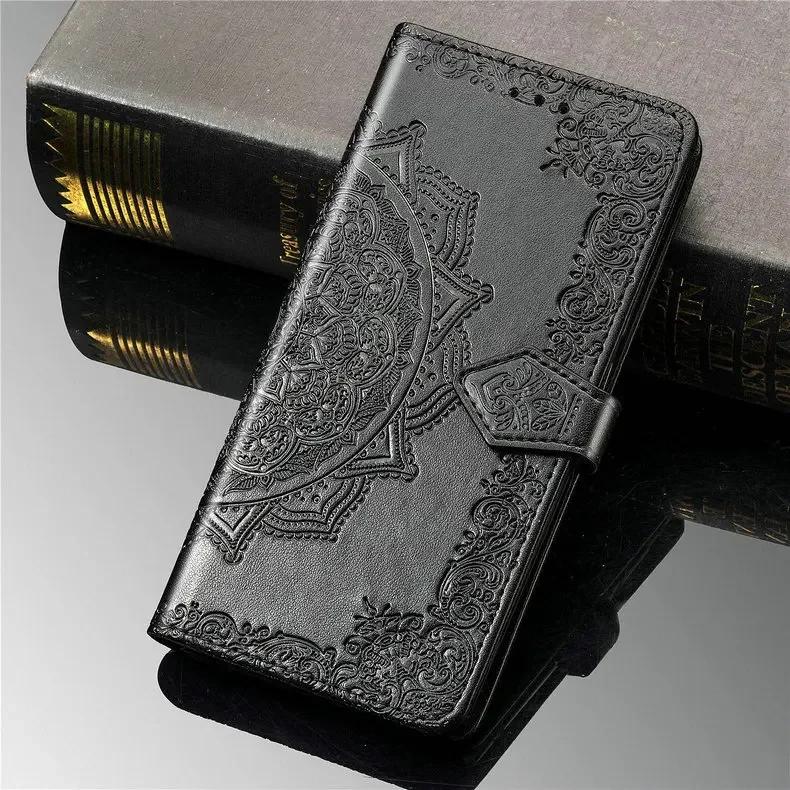 Mandala Wallet Leather Case for Xiaomi Redmi Note 14 15 Pro Plus 5G Flip Cover Magnet Book Funda Red Mi Note 13 14 15C 14C Capa