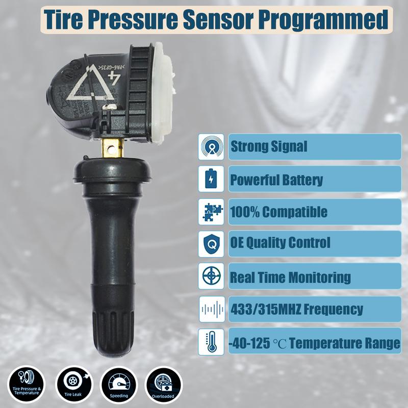 New 13598773 Tire Pressure Sensor For Cadillac CT6 XT5 SRX Chevrolet Malibu Opel Antara 433MHz TPMS Pressure Monitoring System