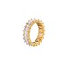 Accessories Personality Advanced Sense Index Finger Ring Color Ring Women'S Fashion Color Zircon Ring