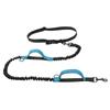 Reflective Double Handle Retractable Dog Leash for Running