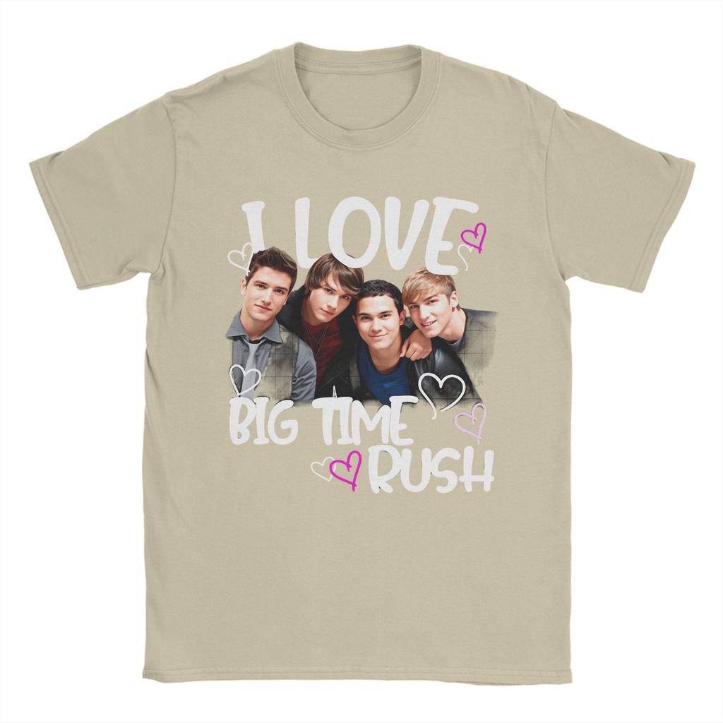 Big Time Rush Tour 2025 Nyinkomna T-shirts för Män Kvinnor Bomull T-shirt Kläder