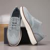 Quality Large Size Flying Weaving Men's Shoes Business Casual Shoes Dress Walking Shoes Mesh Oxford Shoes