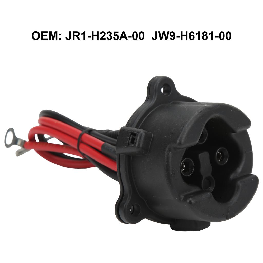 DC Charging Receptacle 48V JR1‑H235A‑00 Safe Replacement for G29 Drive Club Car 2011‑2017