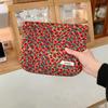 Flower Retro Velvet Makeup Bag Casual Storage Pouch Portable Travel Toiletry Bag