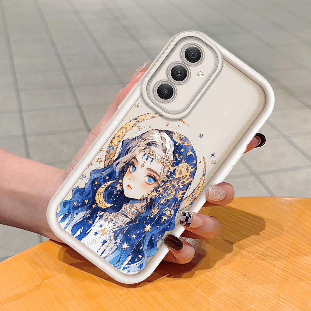 Soft Silicone Square Ladders Cartoon Pattern Full Cover Camera Protection Shockproof Case for Huawei Honor Xiaomi Redmi Samsung