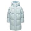 Tamboer Unisex Kinder Lange Kapuzen-Daunenjacke