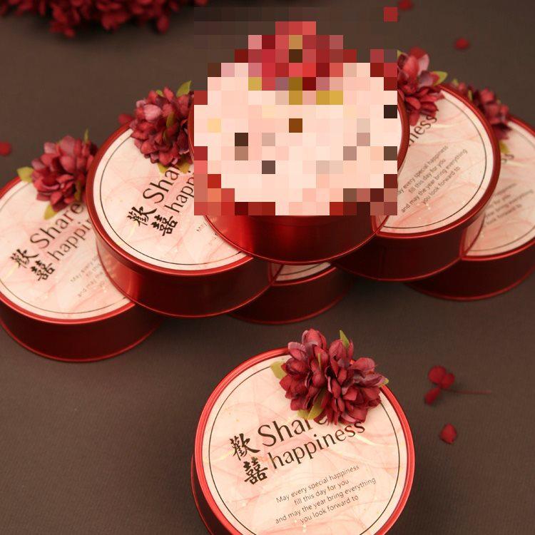 Wedding Candy Favor Tin Boxes - Creative Fold-Free Design