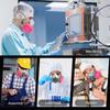Atemschutzmaske mit Filtern, wiederverwendbare Gasmaske, Halbgesichts-Atemschutzmaske für Chemikalien, Staubmaske für die Holzbearbeitung, Sprühfarbe, Schweißkonstruktion