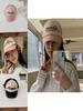 Vintage-inspired Pink Baseball Cap For Women Stylish Letter Design Breathable Sun Protection Hat