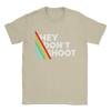 Arc Raiders Hey Nicht Schießen T-Shirt Sommer Hip Hop T-Shirts Mann Frau Baumwolle Rundhals Übergroße Kleidung Kurze Ärmel Oberteile