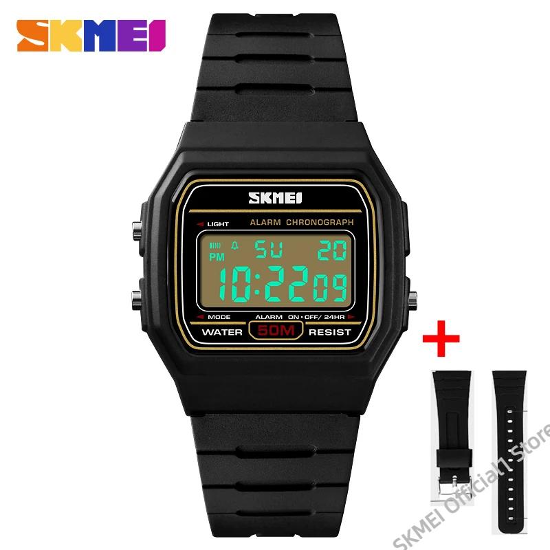 SKMEI 1412 Digitale Horloge voor Vrouwen Koppel Countdown Waterdicht Sport Datum Week Dames Polshorloges Meisjes Klok 1328 Relogio Feminino