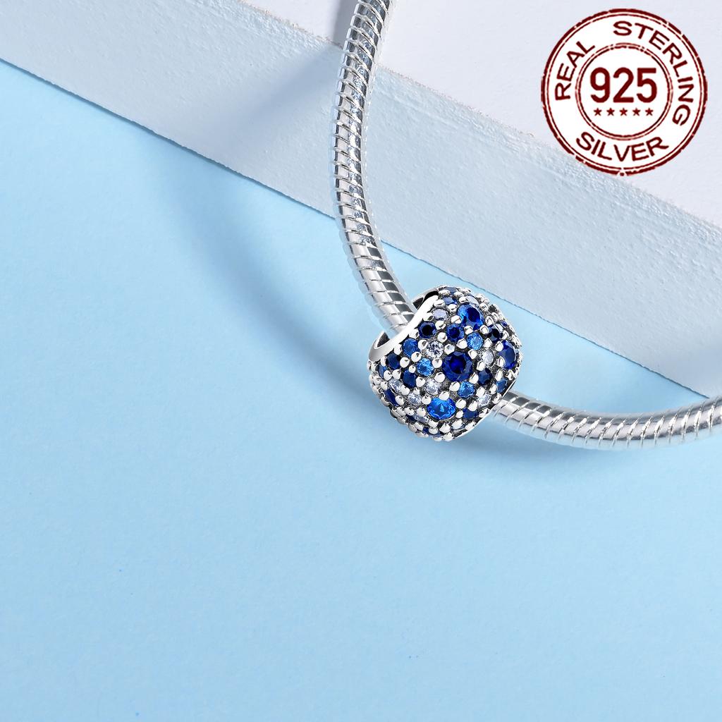 Heart Daisy Beads Inlaid With Diamonds Copper Plated For Charms Copper Plated Original Bracelet For Jewelry Making