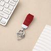 Luxury PU Leather Anti-Lost Motorcycle Car Keychain Pendant