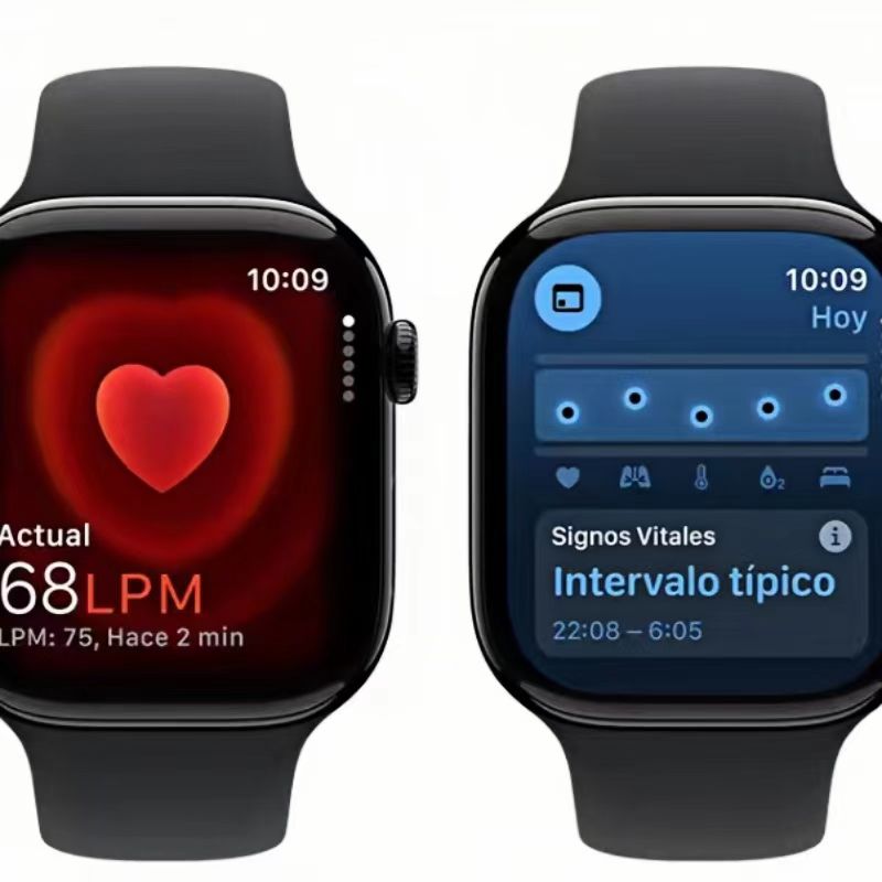 Apple Watch Series 10 GPS 42/46MM Aluminum Dial with Silicone Sports Strap