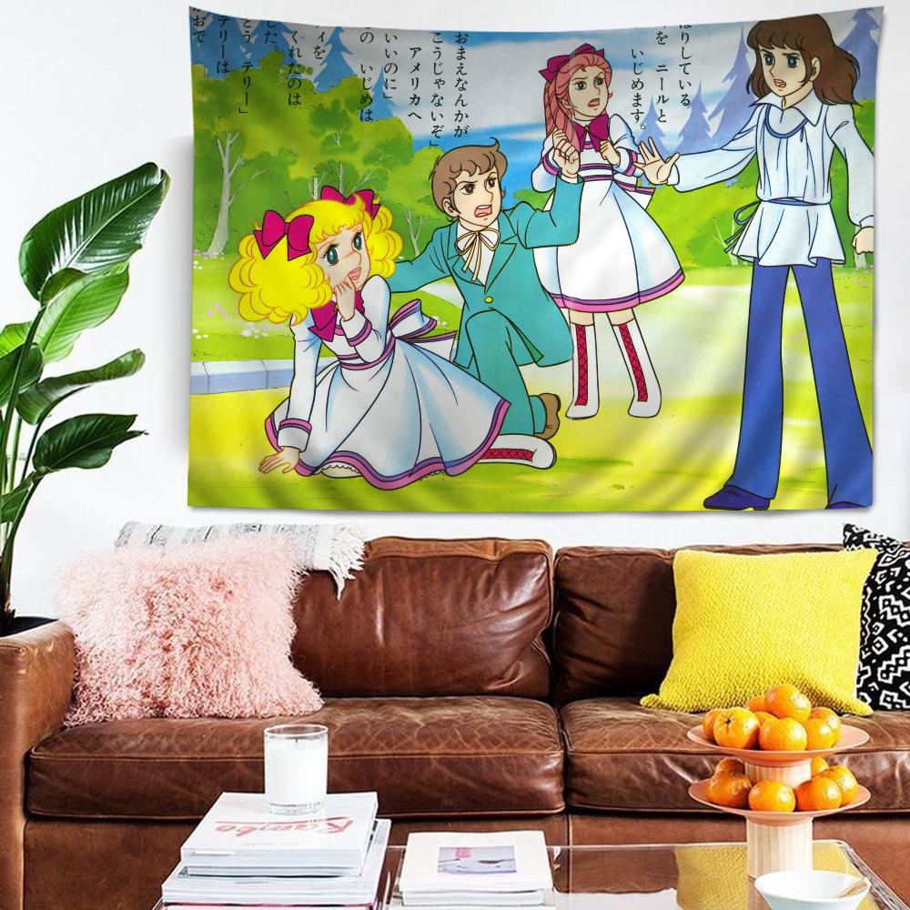 Anime Manga Candy DIY Wall Tapestry for Living Room Home Dorm Decor Wall Art Decor