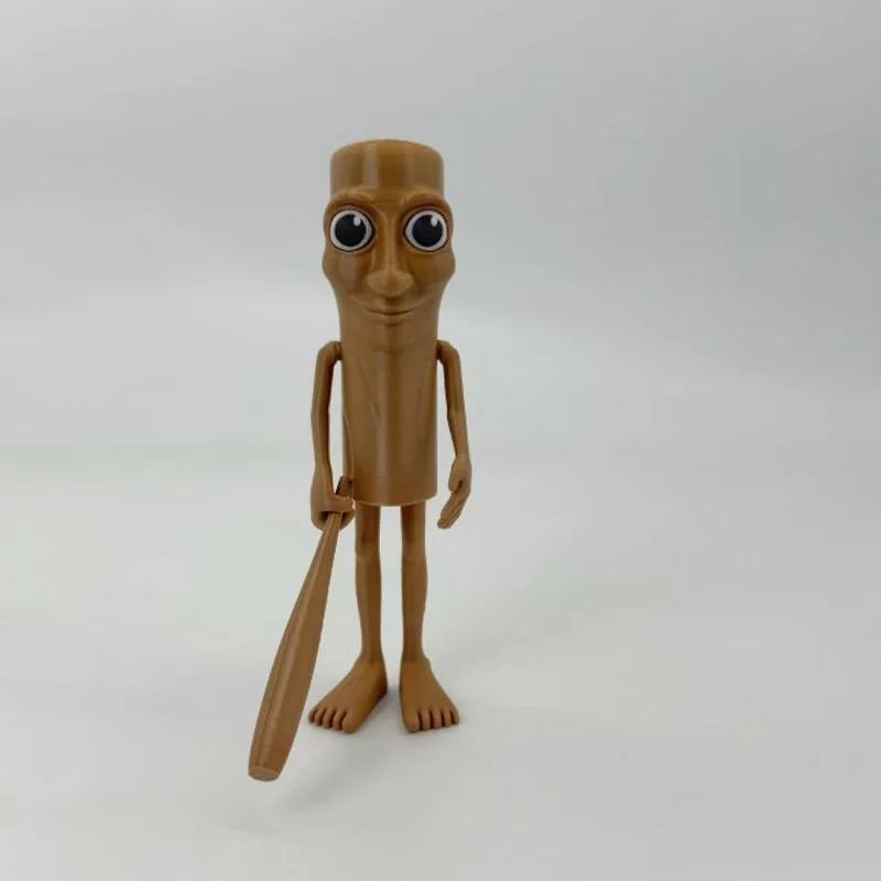 New Tung Tung Sahur Italian Brainrot Wooden Stick Creative Toys Desktop Decoration Collection Ornaments Funny Doll Toy Birthday