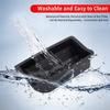 For 2026 Toyota Hilux SR SR5 Car Under Rear Seat Storage Silicone Mat Waterproof Dustproof Protective Auto Interior Accessories