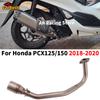 PCX 125 150 Motorcycle Scooter Exhaust Muffler Full System Pipe Slip On Escape Moto Fit For HONDA PCX125 PCX150 2018 2019 2020