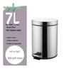 HUIHUADU Stainless Steel Trash Can