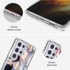 Transparent Phone Case For Samsung S10 S20 Fe S21 S22 S8 S9 Plus S21ultra Shockproof Cover Japan Anime Jujutsu Kaisen Shell Capa