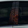 2Pcs/set  Wood ized Car Center Pillar Sticker Wood Auto B Pillar Protective Film Decoration Scratch Cover Sticker