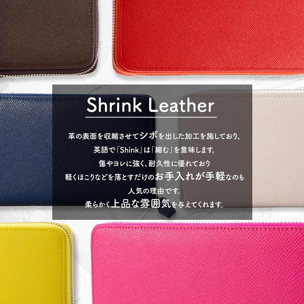 Legare Long Wallet with 28 Card Coin Purse Opens Wide to Fit Many 10 Colors Available Presentation Slots, Box-Shaped Cards, (Original Box) (Pale Pink)