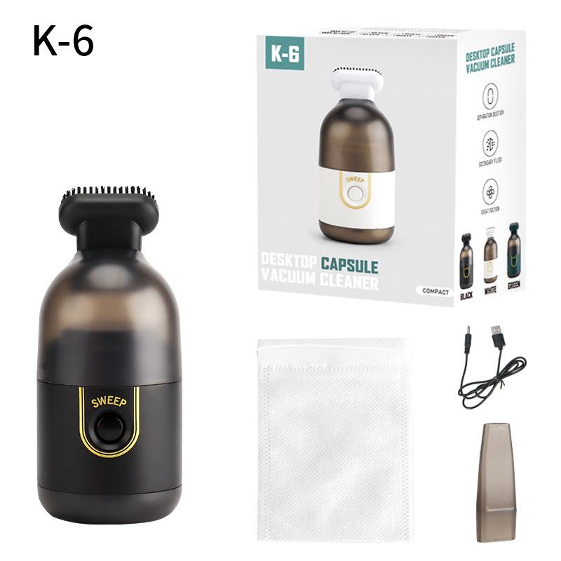 USB Rechargeable Mini Desktop Vacuum Cleaner for Eraser Crumbs and Keyboard Dust Removal