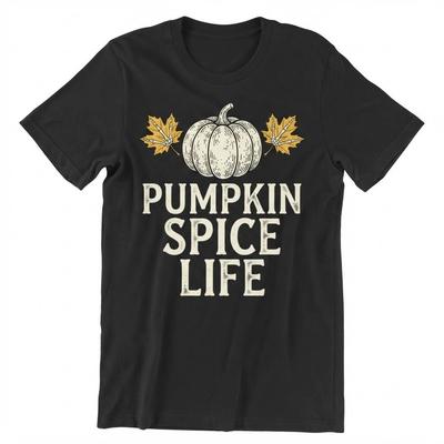 Pumpkin Spice Life Shirt Pumpkin Spice T-Shirt Thanksgiving Halloween