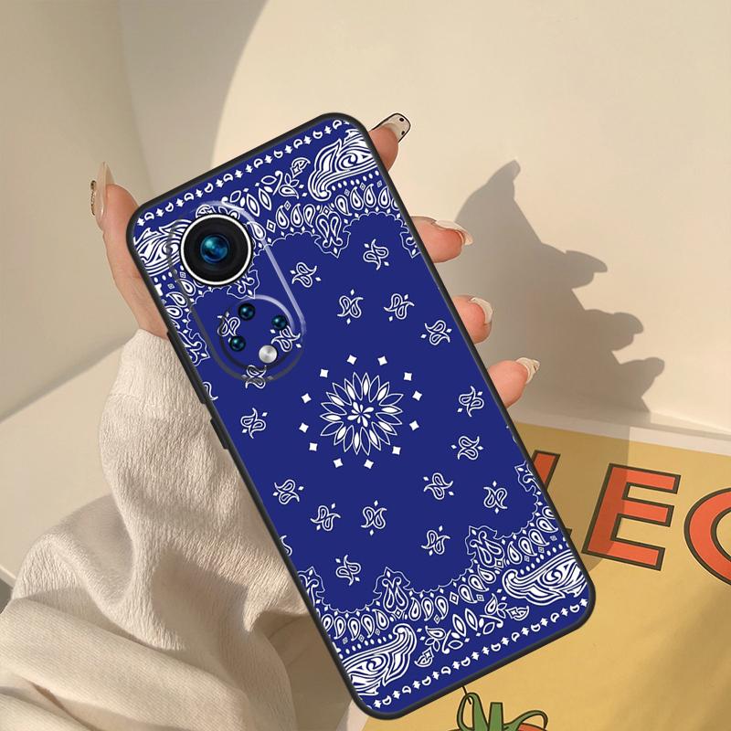 Royal Bandana Paisley Case For Honor Magic 8 Pro 7 6 5 Lite Cover For Honor 200 400 50 70 90 X8a X8b X9a X9b X9c