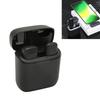 Collar clip microphone, wireless microphone, voice recording, intelligent noise reduction, video recording, interviews, programs, app compatible,