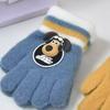 Children's Flip-Top Fleece Gloves: Warm, Thick, Half-Finger Design for Autumn/Winter