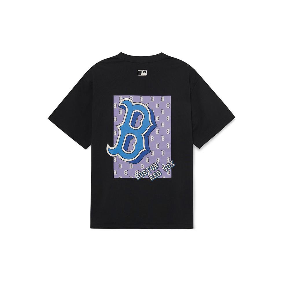 New MLB T Shirt Unisex Charcoal Gray 3ATSM3033-43CGS