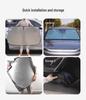 Parking Essentials: Car Sun Shade Blackout Umbrella for Heat Insulation and Protection