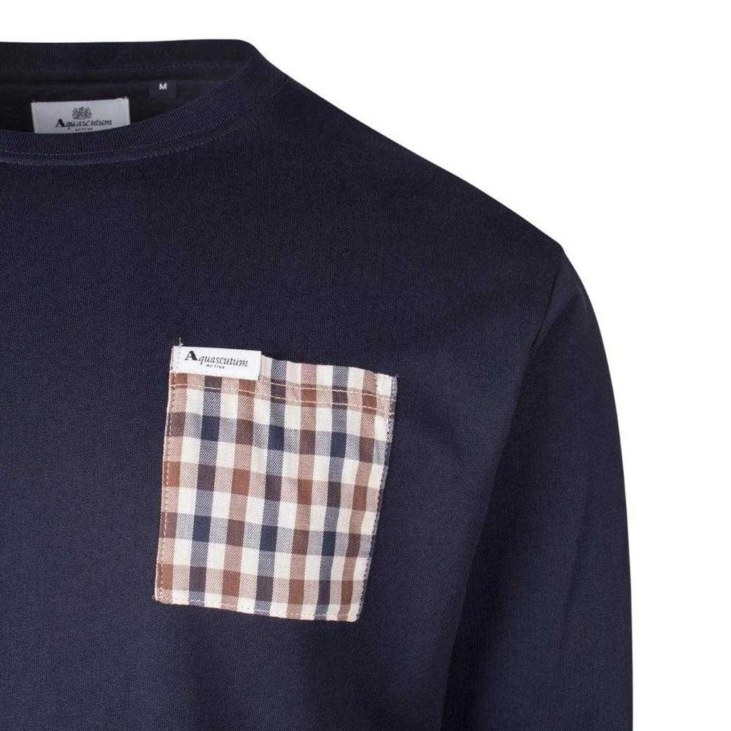 Aquascutum Unisex Adult Active Iconic Pocket Sweatshirt