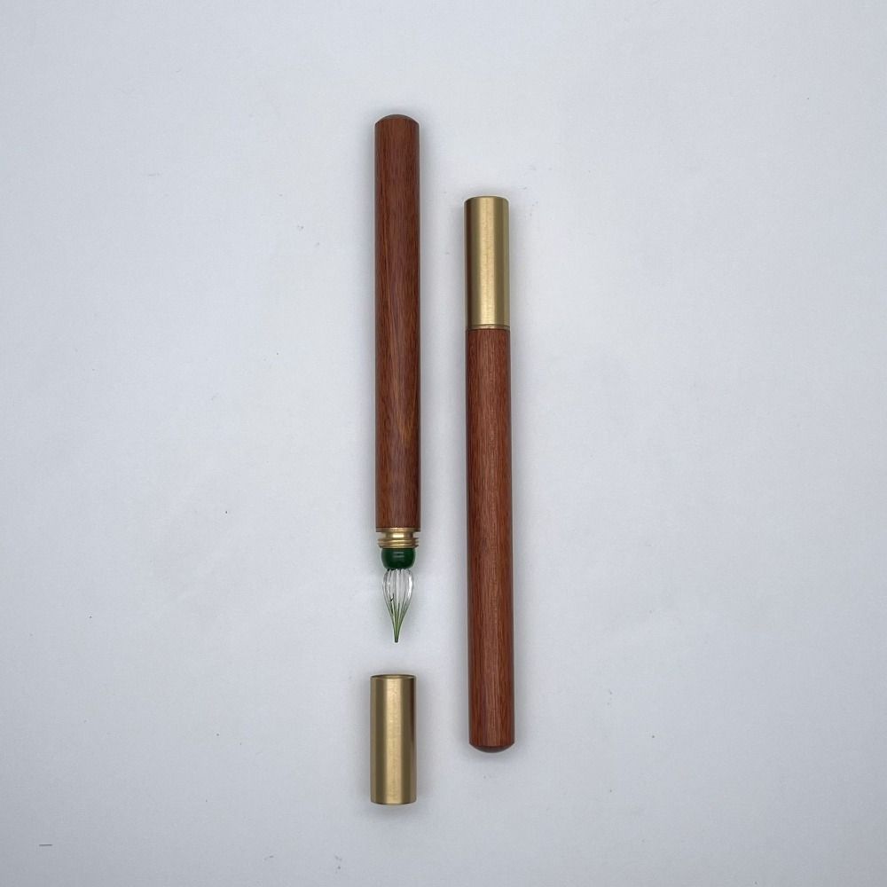 Filling Ink Glass Fountain Pen Calligraphy Dipping Pen School Supplies Glass Dip Pen  Signature