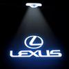 PHL1  2026 Hot Interior Stickers 2Pcs LED Car Welcome Door Lights Emblem Accessory For Lexus F SPORT GX460 Ct200h IS250 ES 220D IS200