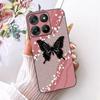 For Motorola Moto G67 MotoG77 Case New Luxury Painted Cover Black Silicone Soft Phone Case For Moto G77 G 67 Back Cover Bumper