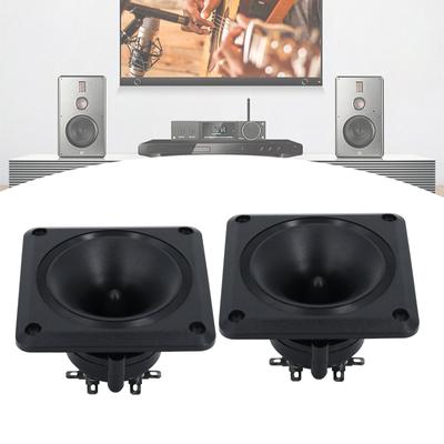 2 Adet Tweeter 88MM Piezoelektrik Tweeter Hoparlör 75-150W Seramik Buzzer Tiz Kare Ses Hoparlörü Soundbox Hoparlör