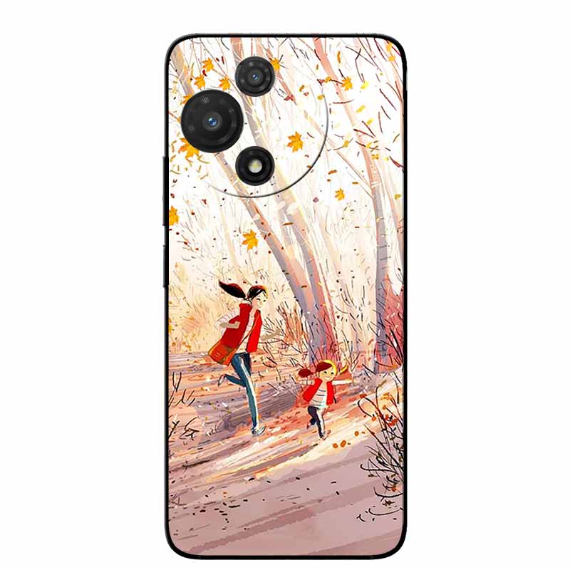 For TCL 60R 5G Case T519H Fashion Protective Silicone Back Cover Cases For TCL 60 R Animal Black Phone Funda TCL 60R T519H Coque