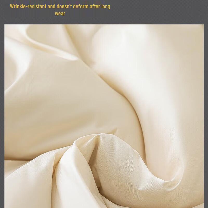 LANGSHA Women's High-Waist Wide-Leg Down Pants