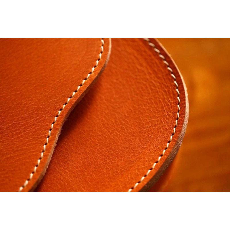 3.5mm Firm Colored Vegetable-Tanned Top Grain Genuine Leather Material for Knife Sheath, Handmade DIY Leather Bags, Desk Pads, L