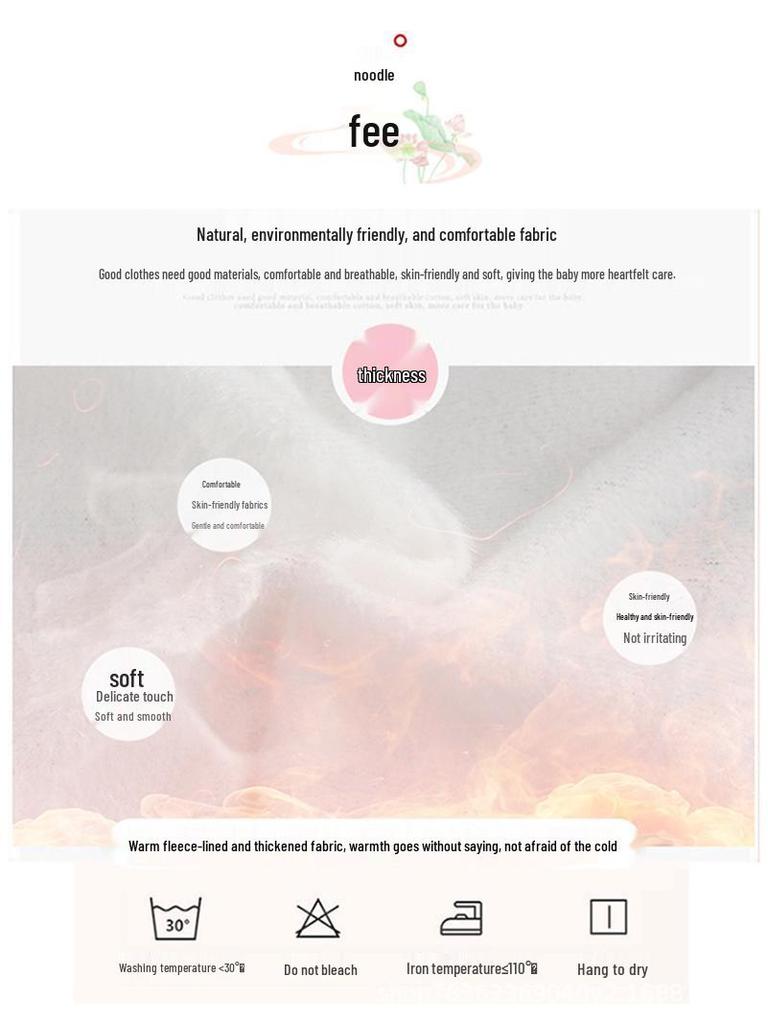 Dětský zimní plášť Hanfu: Teplá, větruodolná pelerína pro dívky (100-150 cm)