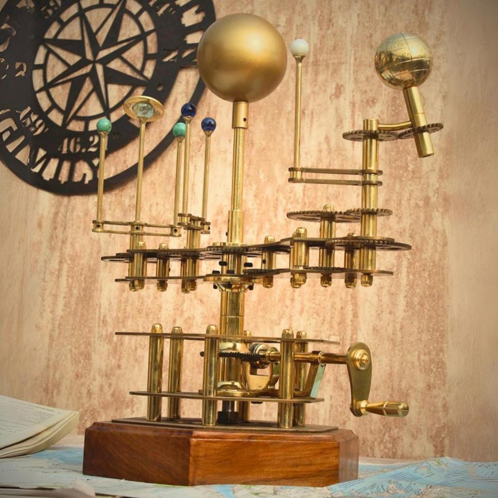 Vintage Orrery Ein perfektes Ausstellungsstück für zu Hause | Heimdeko | antikes Sonnensystem | Schreibtischzubehör