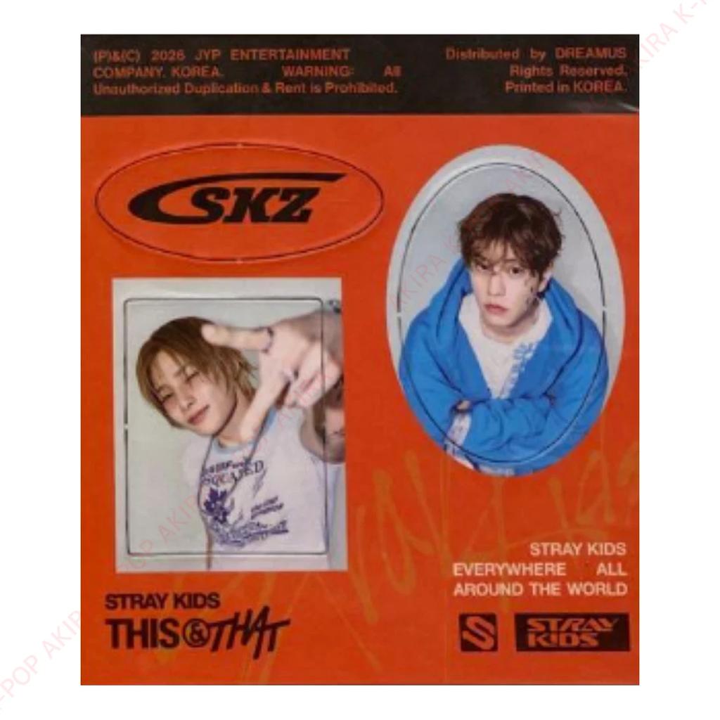 Stray Kids THIS & THAT ALBUM PHOTO CARD / JAPAN POB / LUCKY DRAW / OFFICIAL / Pre-Order