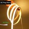 5V USB COB Neon LED Strip With Dimmer IP68 Waterproof 320LEDs/M White Natural Warm Neon Rope Light Indoor/Outdoor Linear Decor
