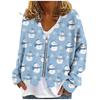 Womens Zip Up Sweaters Sweatshirts Long Sleeve Oversized Jackets Soft Casual Loose Tunic Tops