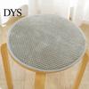 Corduroy Circular Seat Pad Round Stool Pad, 15.75" Non-slip Cushion Soft Sponge for Home Bar Stools Chair